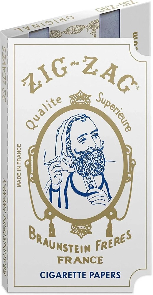 Zig-Zag Original White Rolling Papers - 6 pack | Best Price!