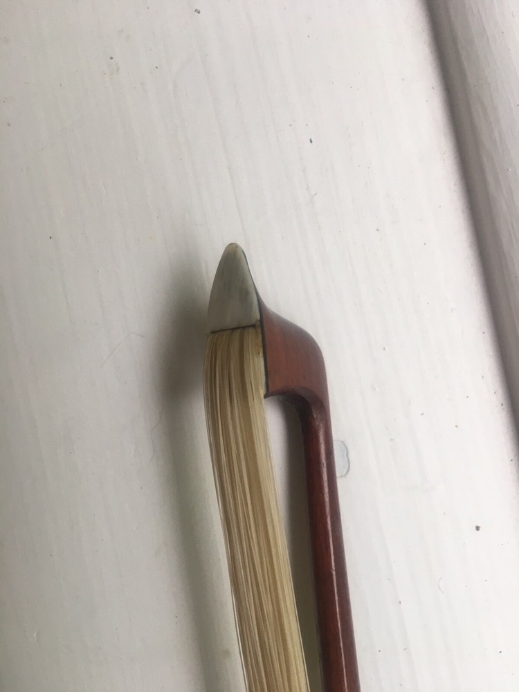 4/4 Pernambuco Nickel-Mounted Violin Bow 1900’s