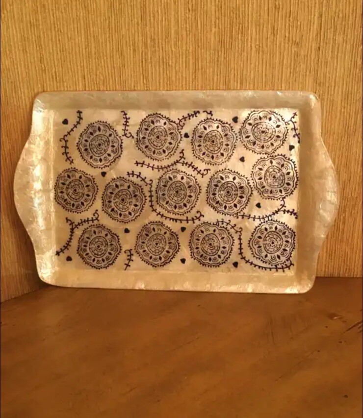 Mother of Pearl Decorative Tray