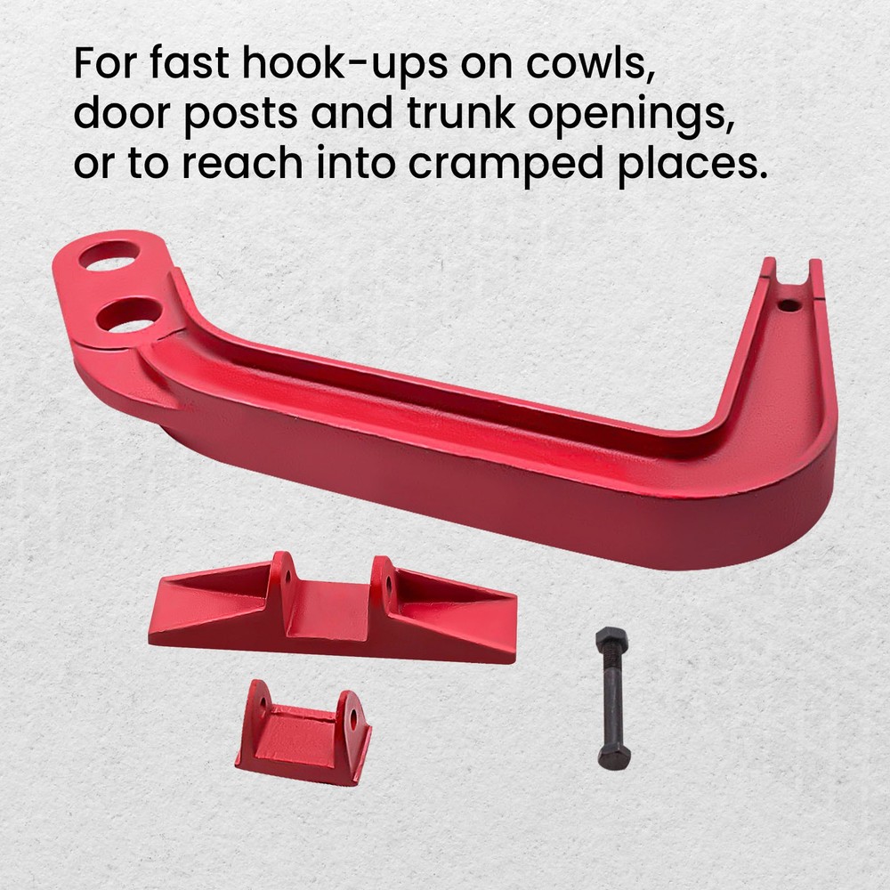 Auto Body Clamps Hook Autobody Tool Frame Jumbo 6 Tons Deep Hook Pulling Clamp