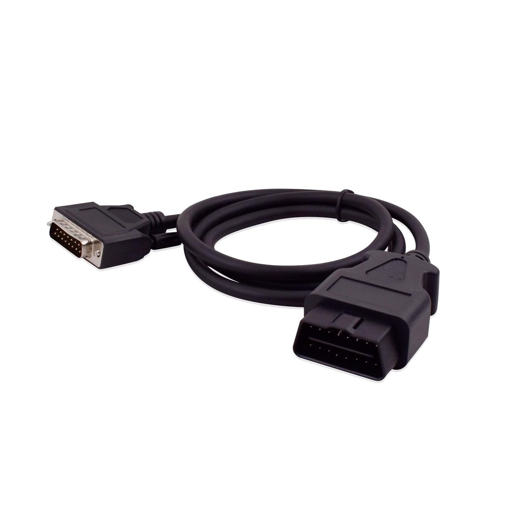 OBD2 OBDII Cable Fits for Cen Tech Code Reader Scanner Models Black 4 feet
