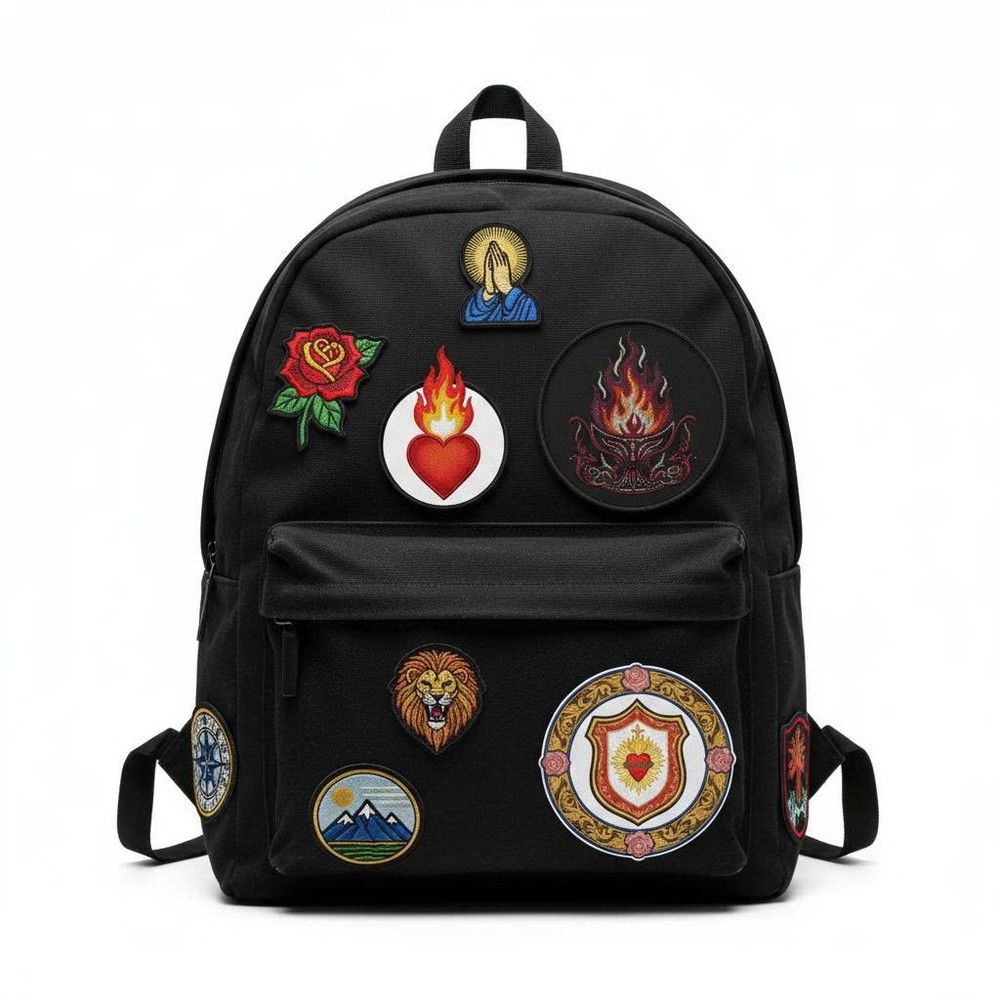 Custom embroidered patch Artemis II rocket iron-on space badge