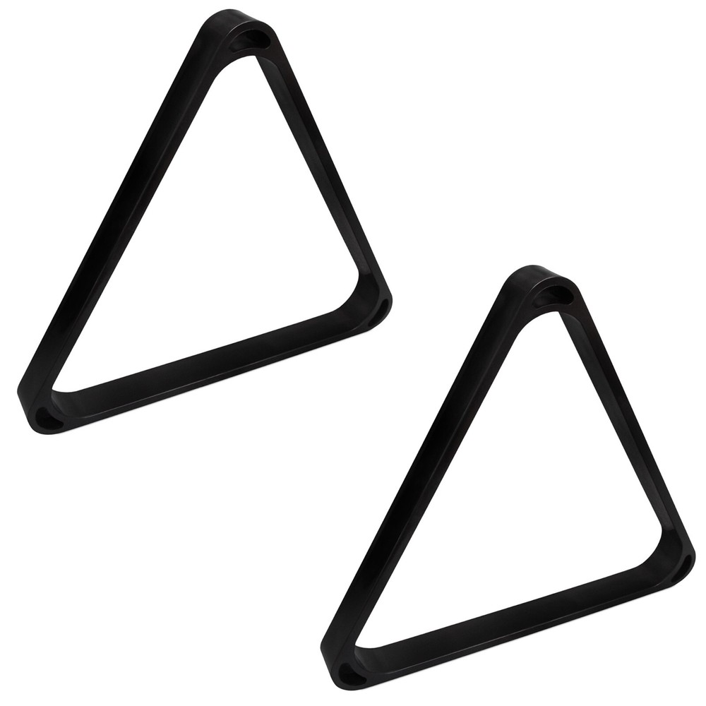 OKKO Russian Pyramid Table Heavy-Duty Plastic Triangle Rack 68mm balls, 2-Pack