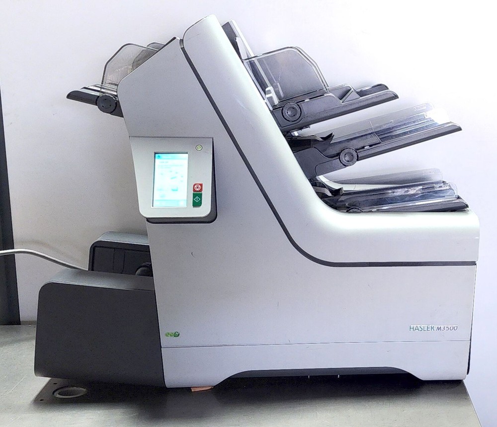 Hasler M3500 Tabletop Folder  FOR PARTS ONLY