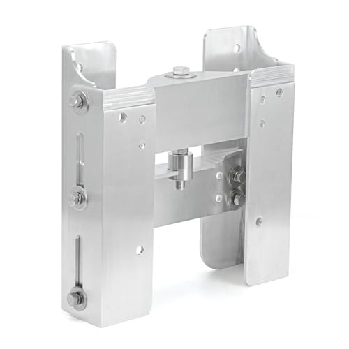 4" Adjustable Jack Plate Manual Transom Set Back Jack Plate for Maximum 225hp