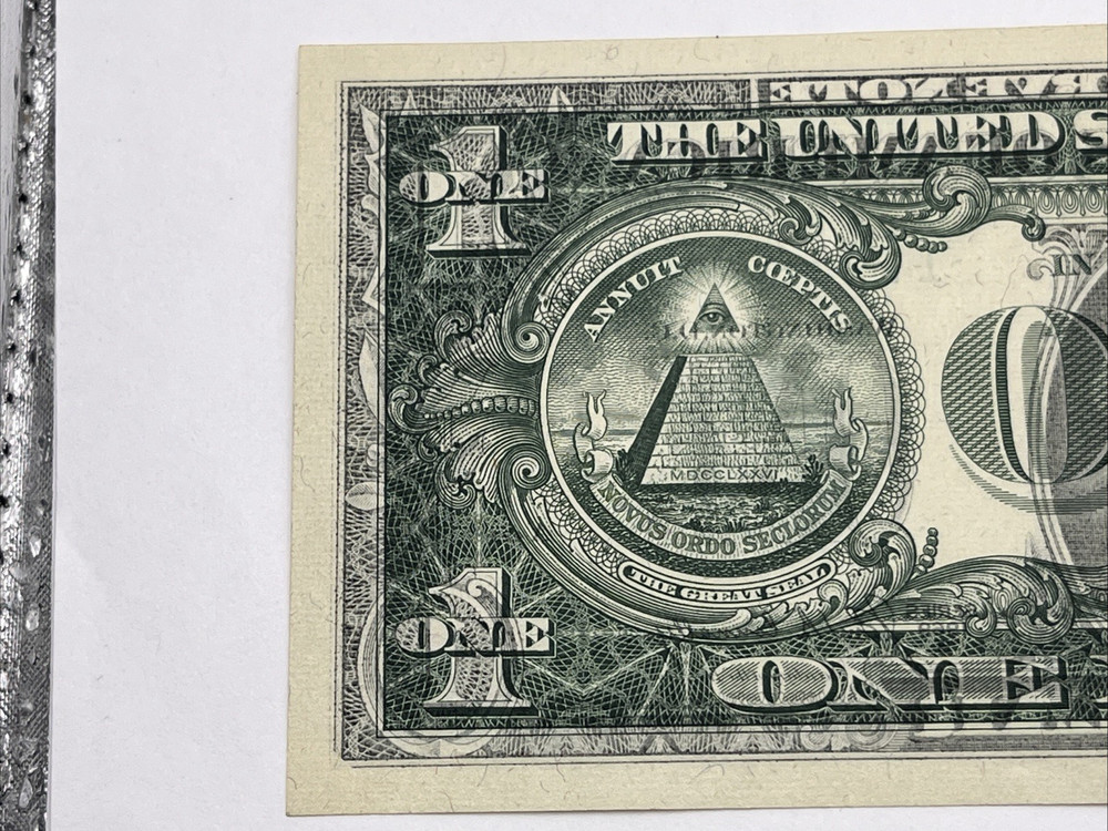 1969-B $1 Bill Printing Error