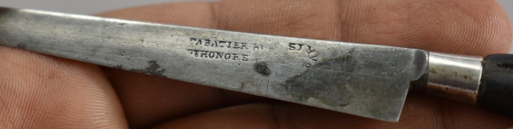 Antique Handmade Dagger European? 1841 Signed