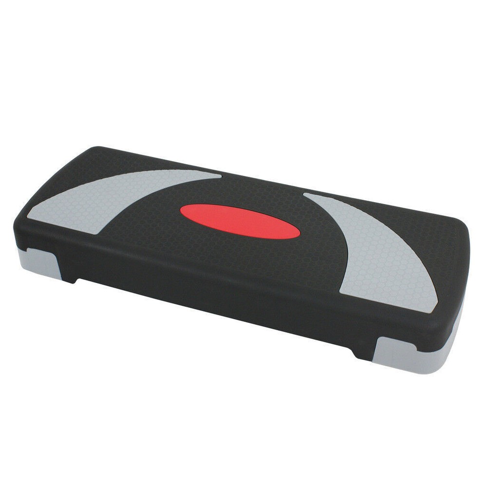Aerobic Step Adjust 4" - 6" - 8" Platform Exercise Stepper W/ Risers 31''