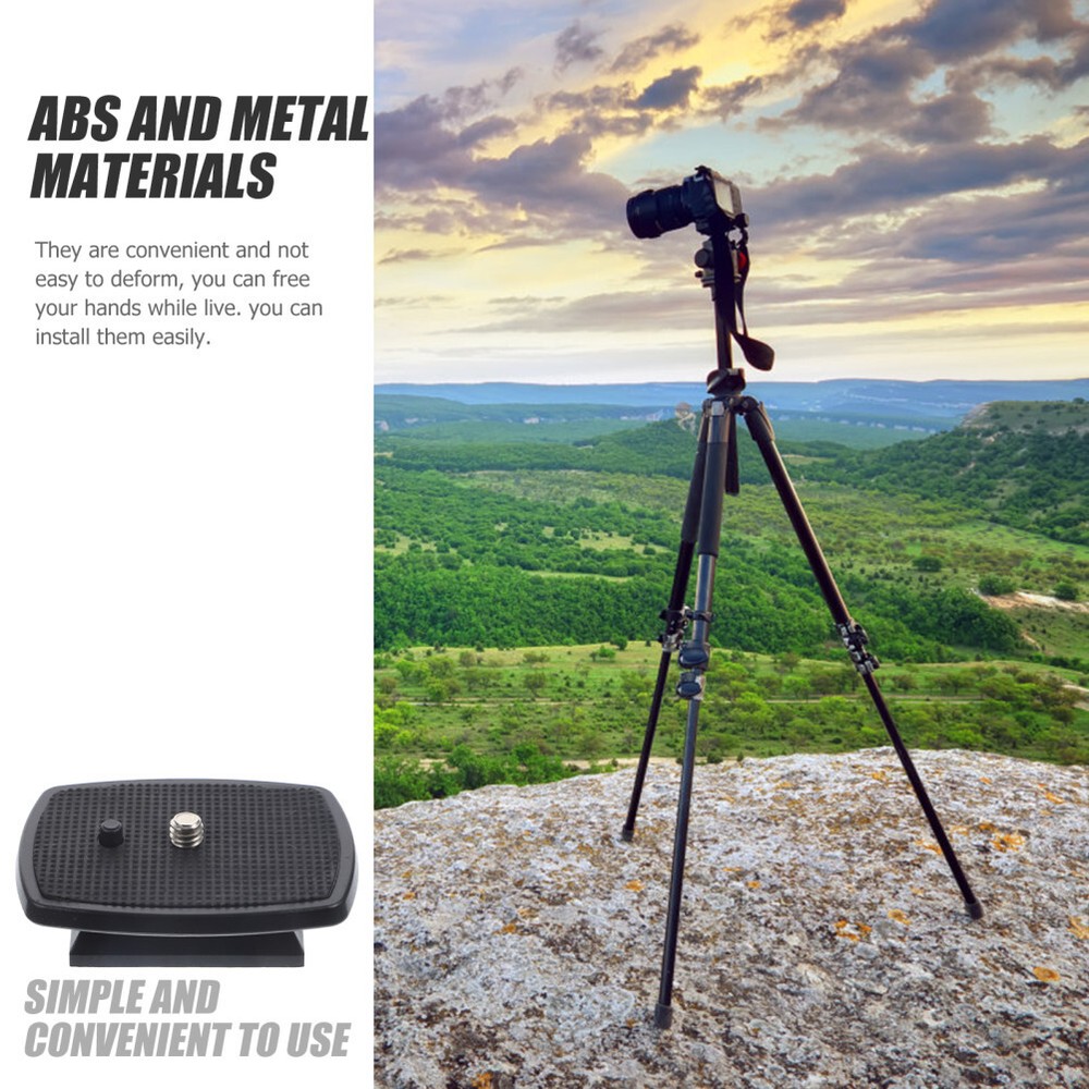 2 Pcs Camera Stand Tripod Prevent Slippery Rack Board Parts