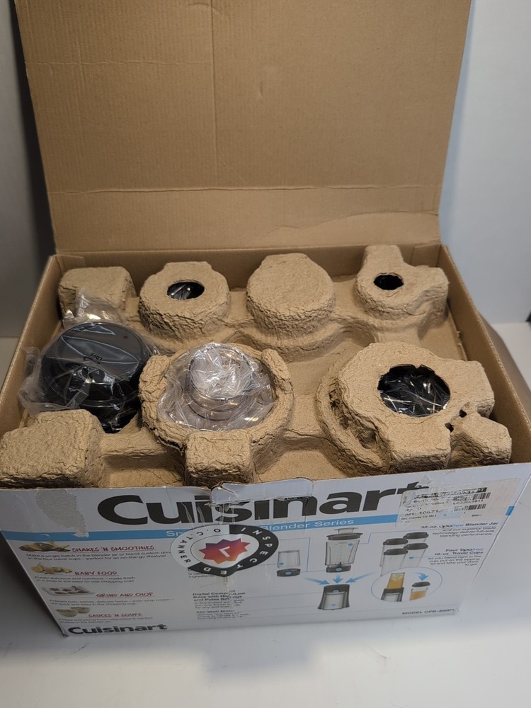 Cuisinart SmartPower 15-Piece Compact Blending + Chopping Food Processor System