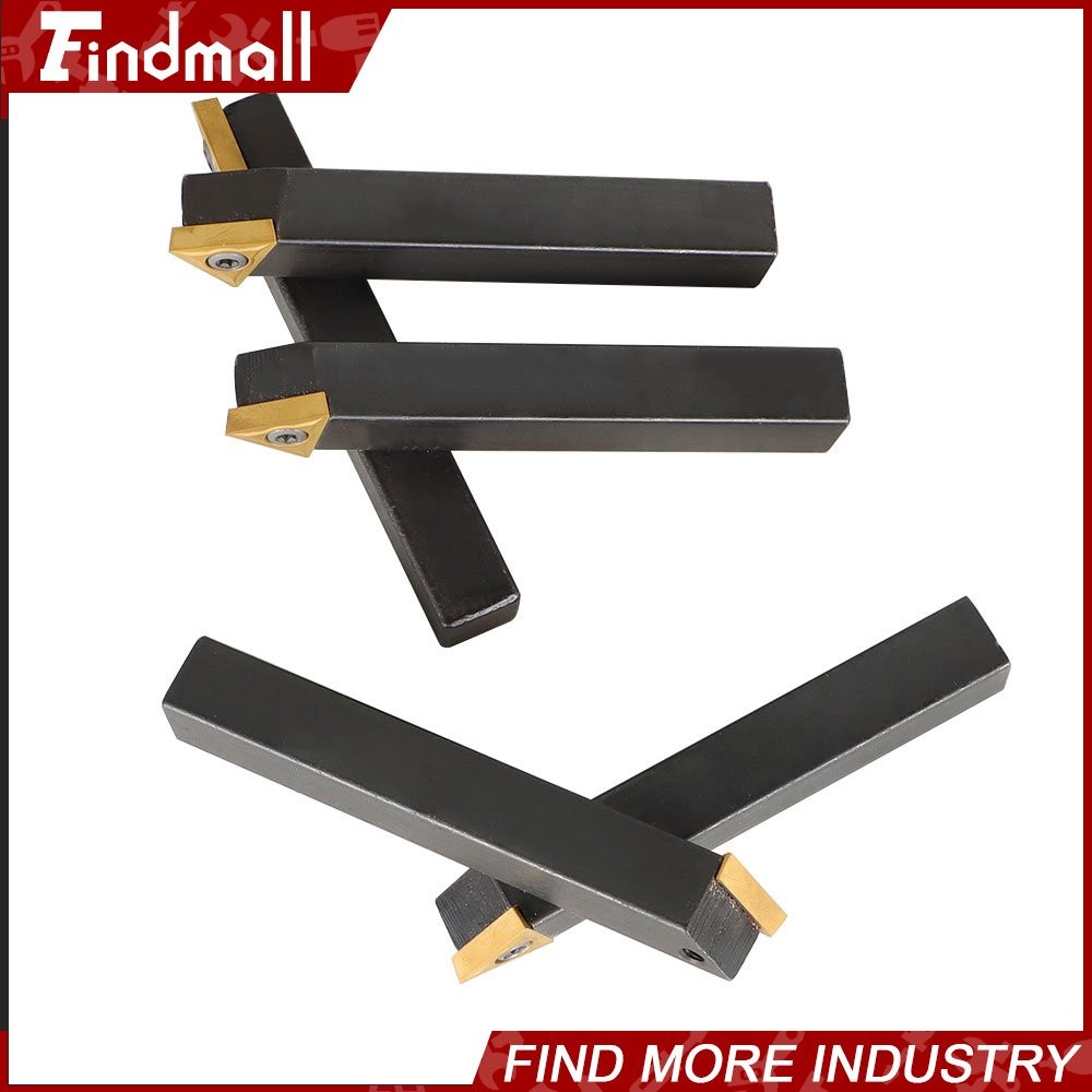 Findmall 5 x1/2" Carbide Indexable Turning Tool Lathe Tool Bit W/ Carbide Insert
