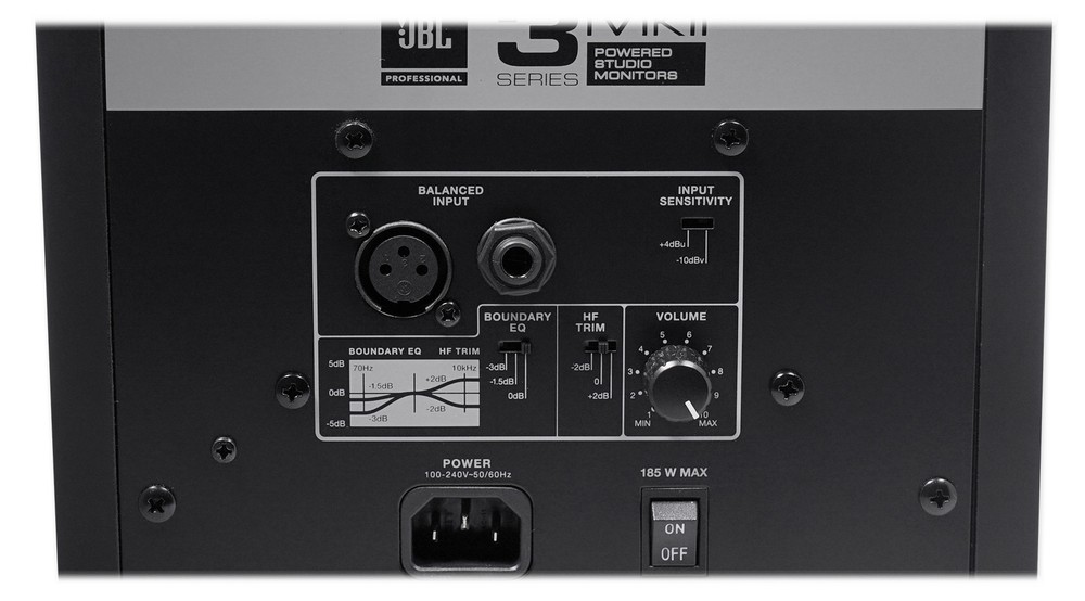 (2) JBL 306P MkII 6" 2-Way Powered Studio Reference Monitors+Isolation Feet Pads