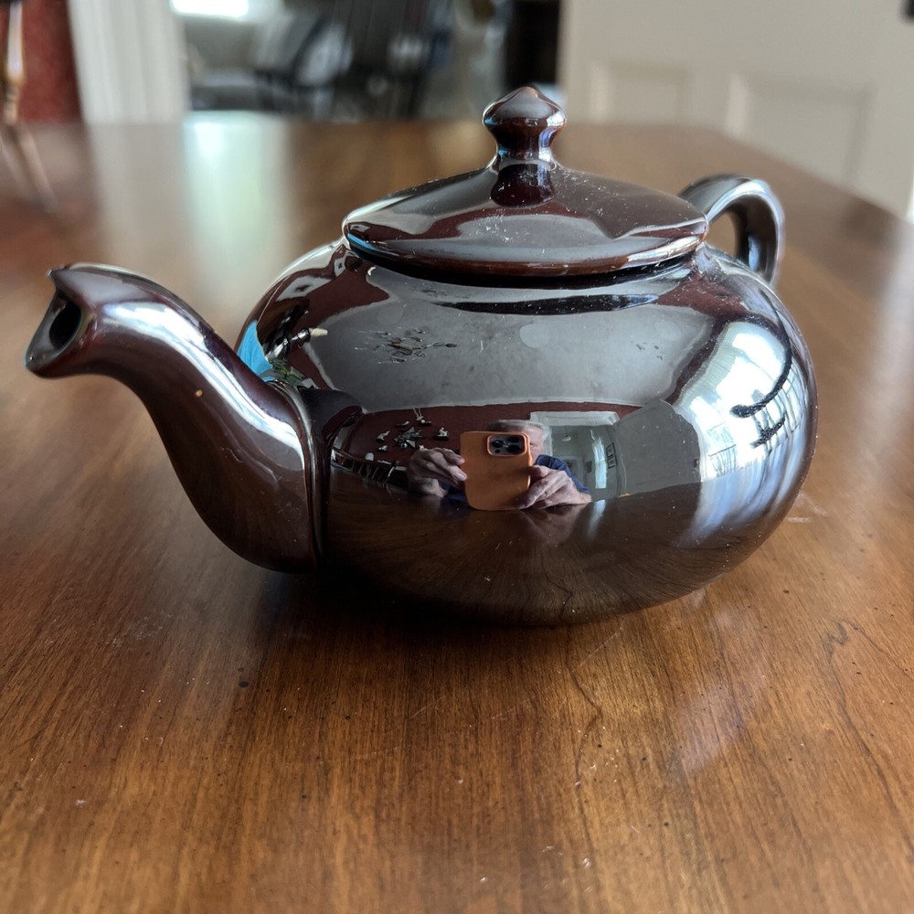 Very Rare Tiny Teapot; Vintage Lusterware; Charming!!