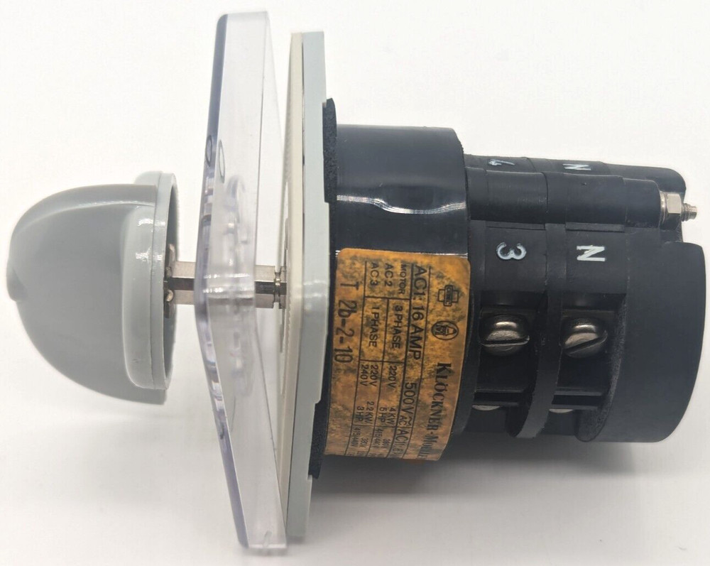Klöckner Moeller T2 b-2-10/e 8 pole on switch