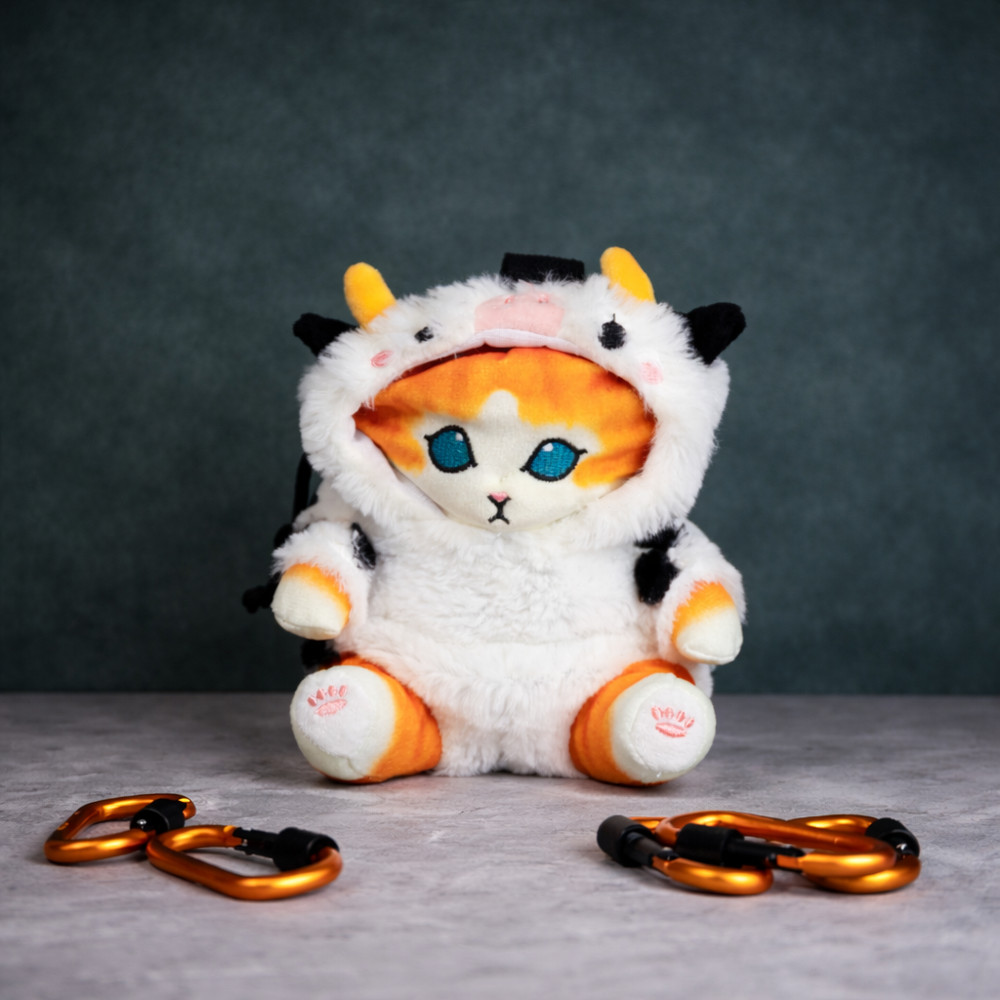 Plush chalk bag "Cow Cat"