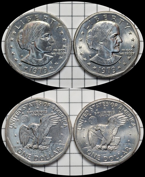1979-S&P Susan B. Anthony Dollars 2 Set. BU 💥💥