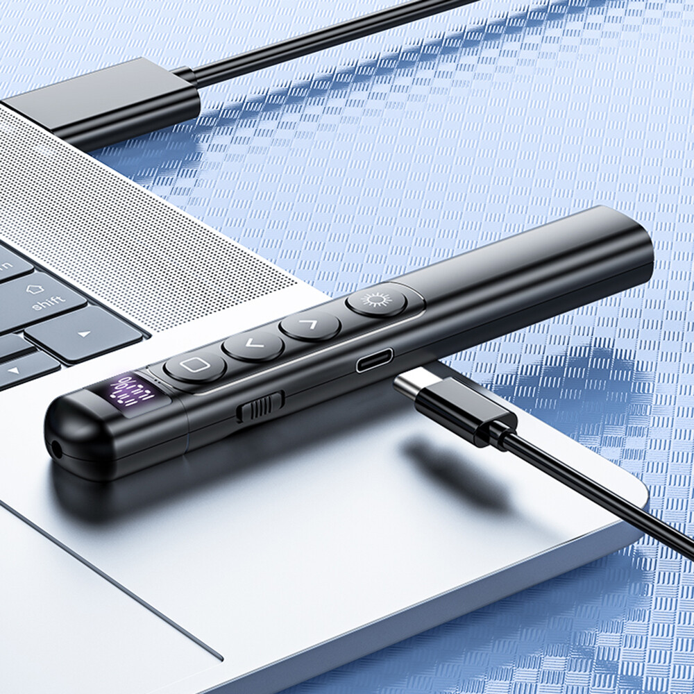 Power point Presentation Remote Wireless USB PPT Presenter Laser Pointer Clicker