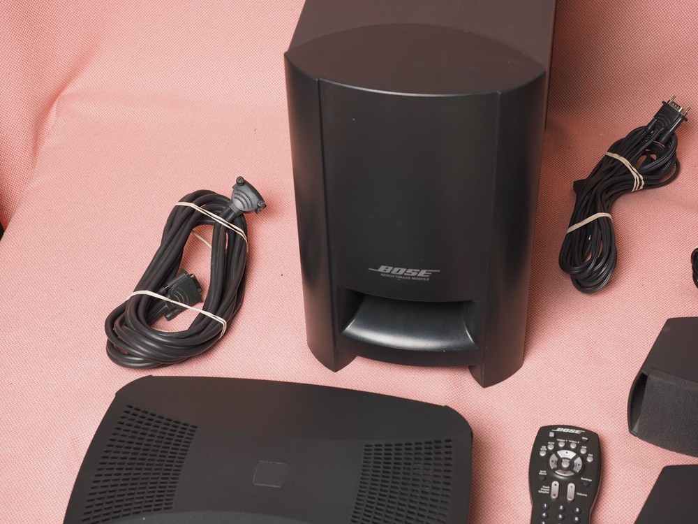 Bose 3·2·1 2.1 Channel Home Entertainment System Graphite Please Read