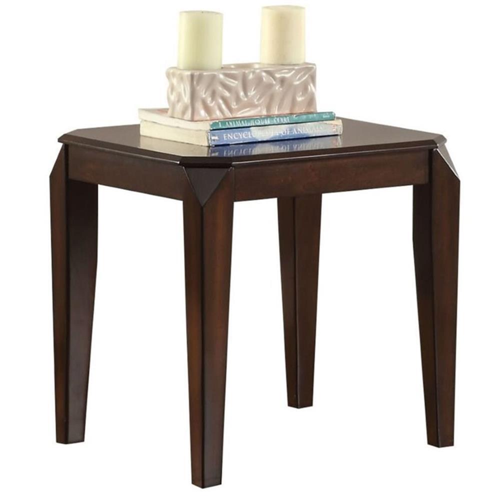 Bowery Hill Square End Table in Walnut