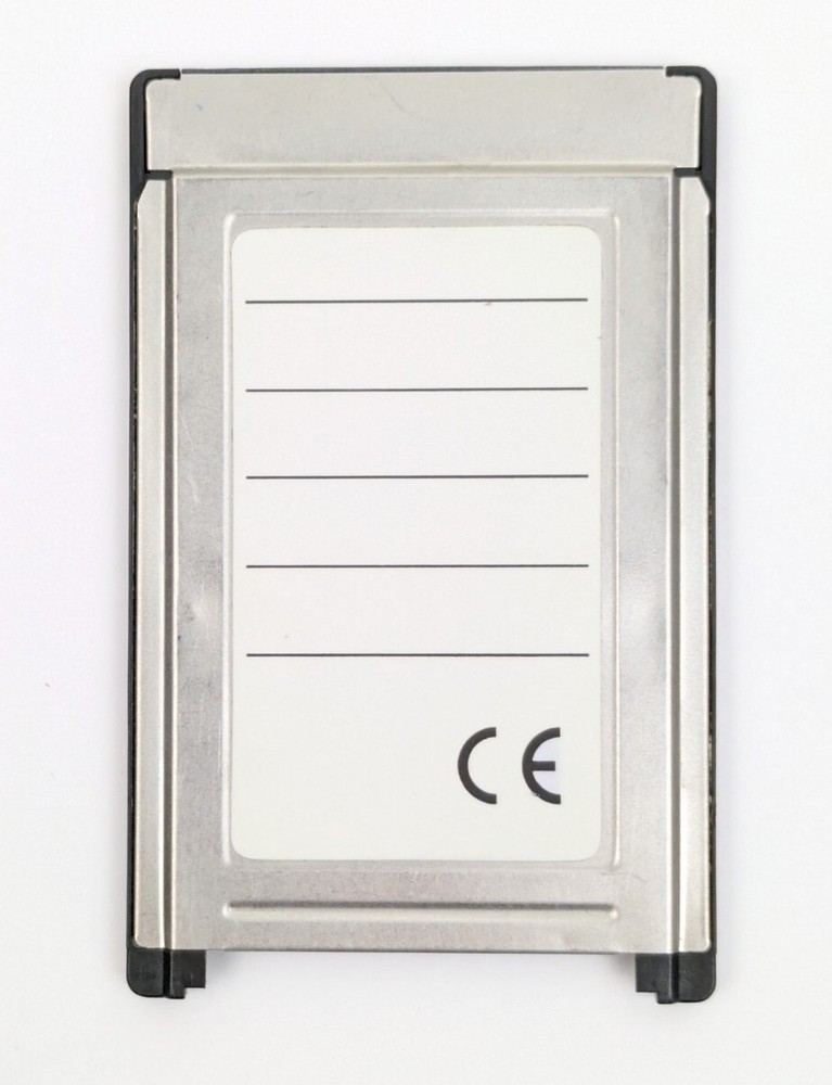 SanDisk Compact Flash PC Card Adapter PCMCIA CF Memory Reader TESTED Working #C