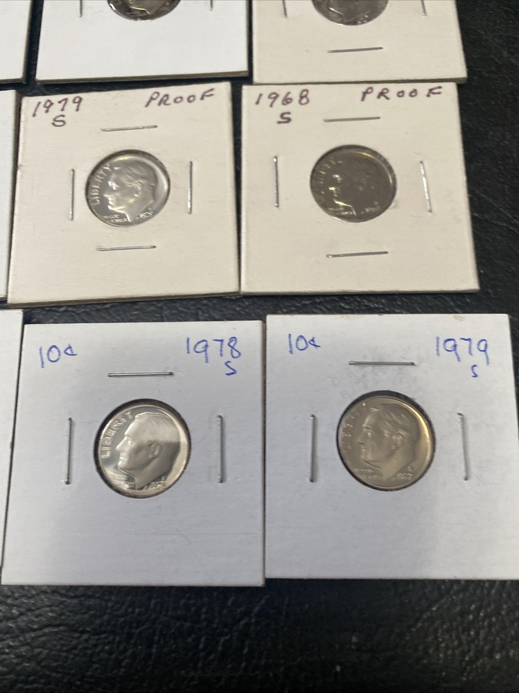 26 Copper Nickel Proof Roosevelt Dimes