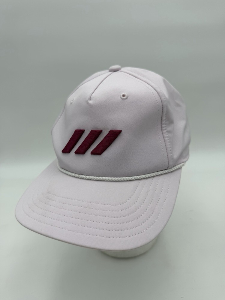 Adidas Woman’s Golf Standard 5 Panel Pink Adjustable Hat EUC