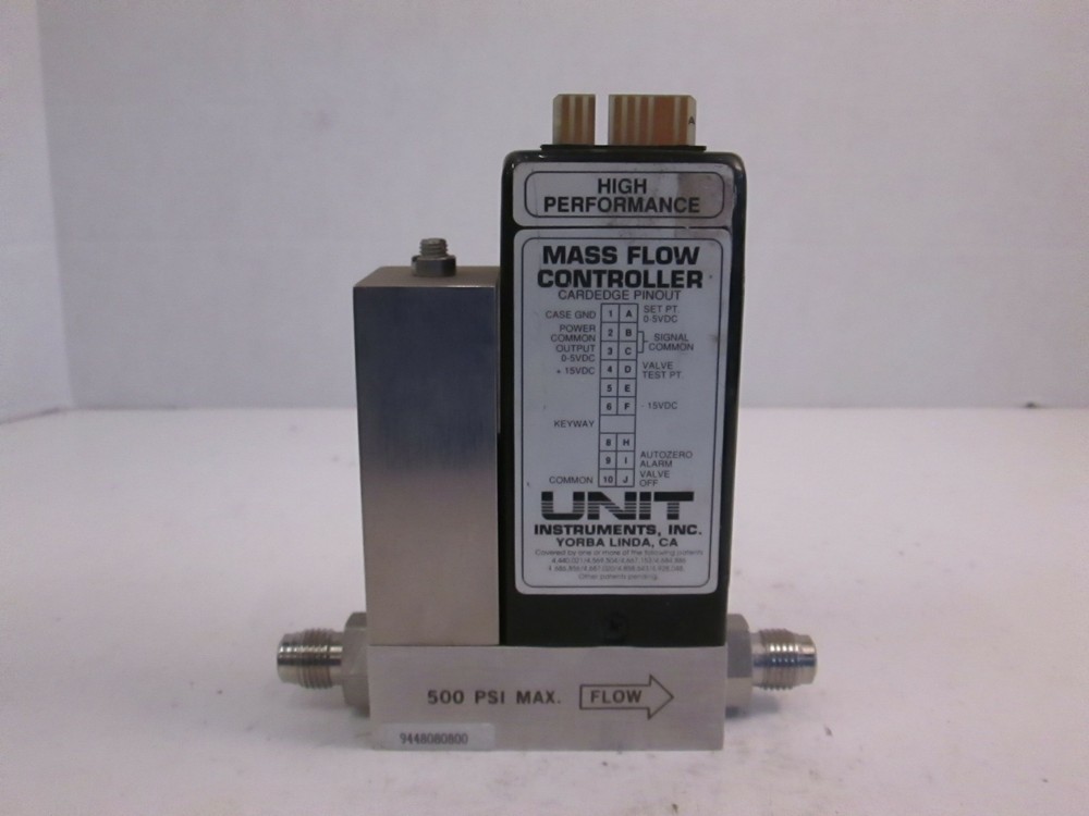Unit UFC-1500A Mass Flow Controller, Gas, NH3, 200 SCCM