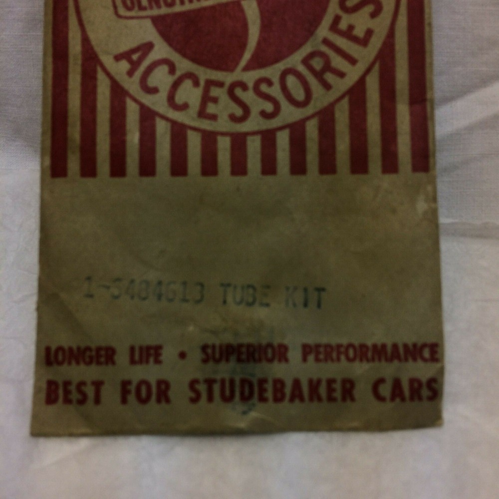 Vintage Studebaker Car Part Package Envelope ONLY Advertising