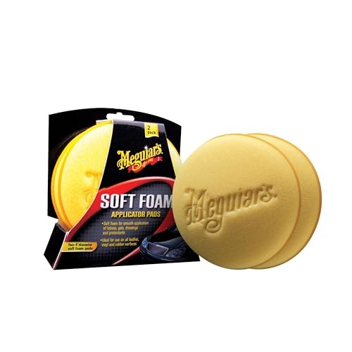 4” Soft Foam Applicator Pads - Hand Detailing Pad Ideal for Applying Scratch