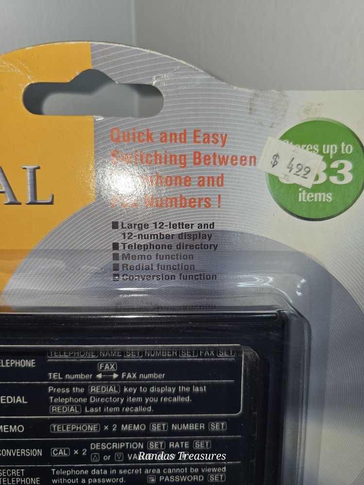 Casio SF-2000 Digital Diary Vintage Personal Organizer