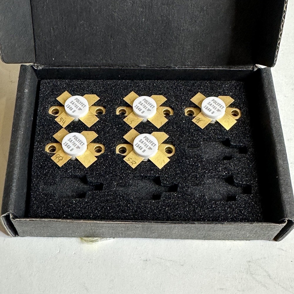 POLYFET RF DEVICES RF POWER VDMOS TRANSISTOR SA701 (5 Available) NOS