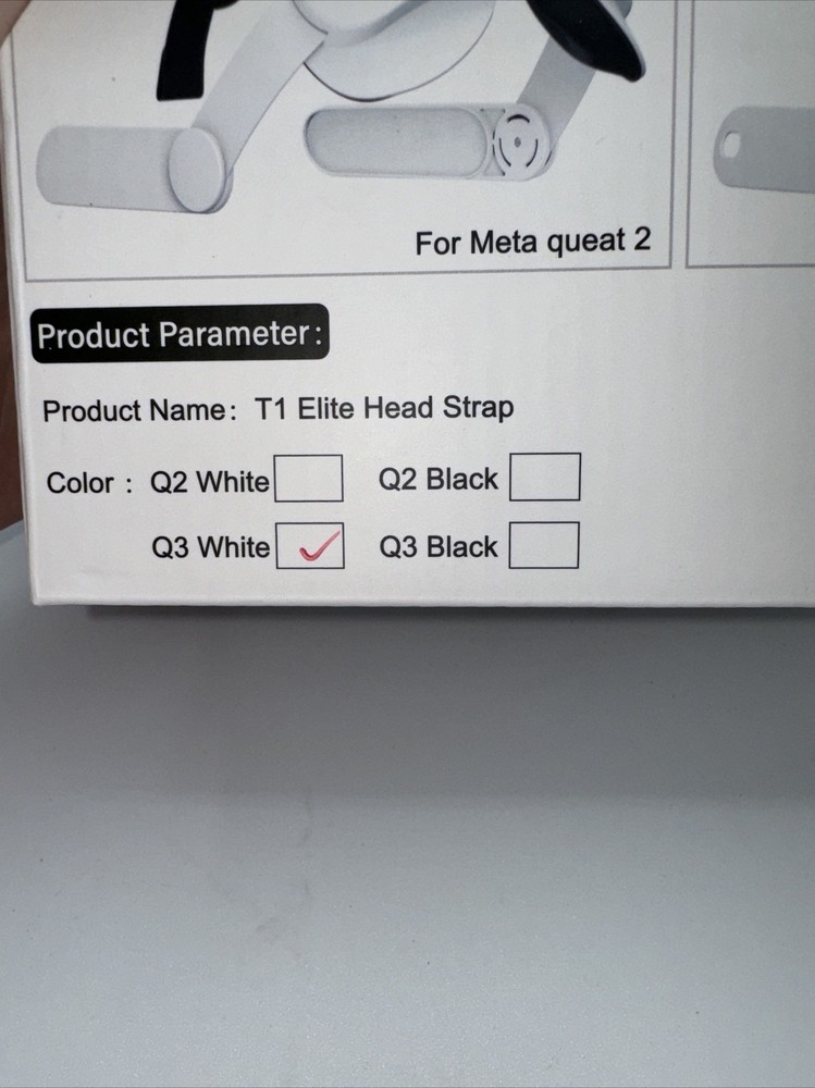 Brand New Devaso T1 Adjustable Headstrap For Meta Quest 3 - Open Box