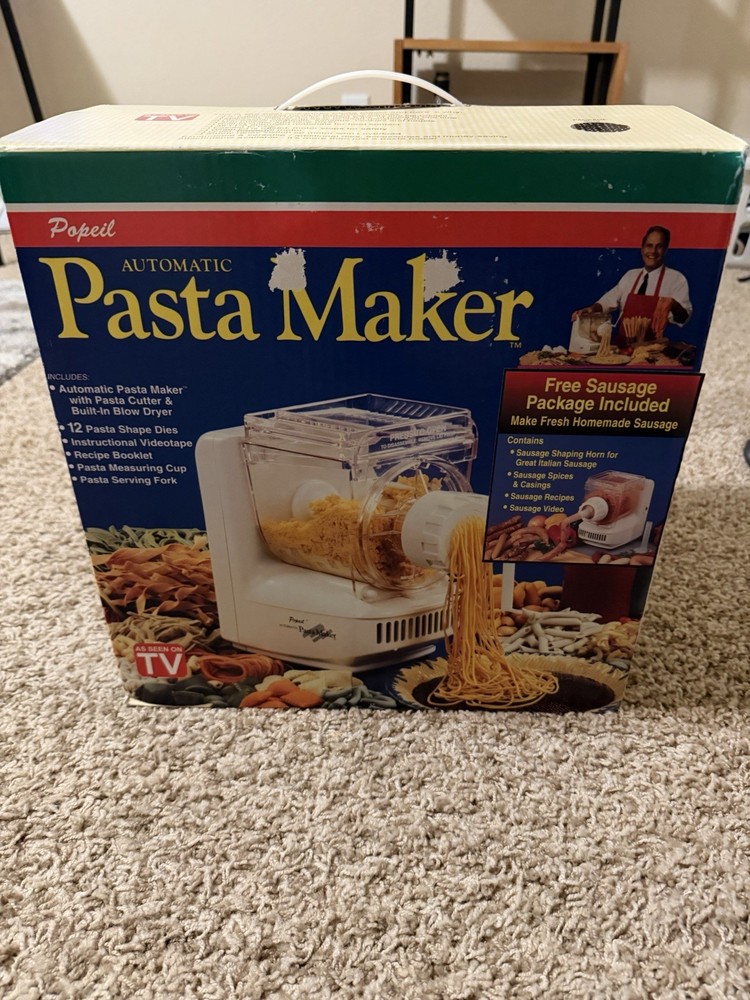 Popeil Automatic Pasta Maker Machine Ronco As Seen On TV