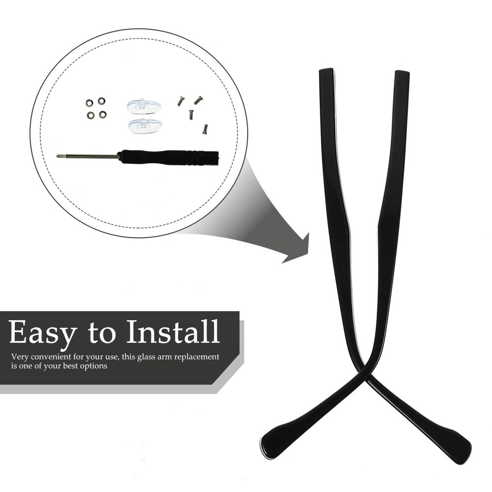Metal Eyeglass Replacement Arm Universal Eyewear Replacement Accessories