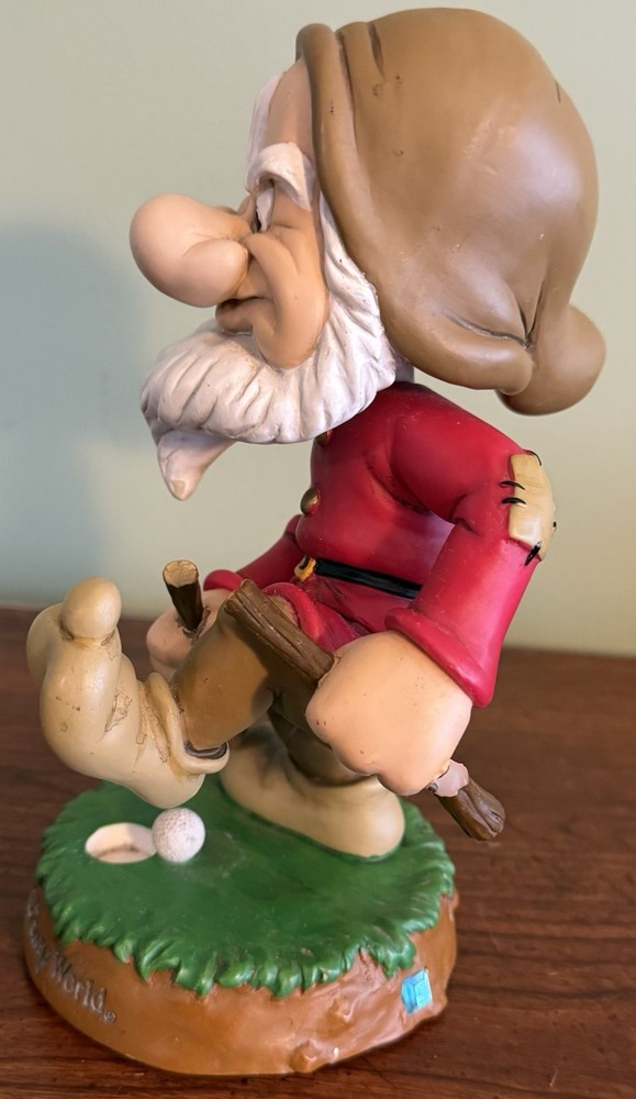 Walt Disney World Grumpy Golf Bobblehead