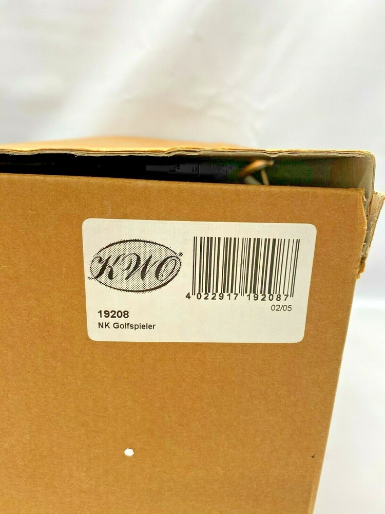 KWO Golfer Nutcracker 19208 - NEW