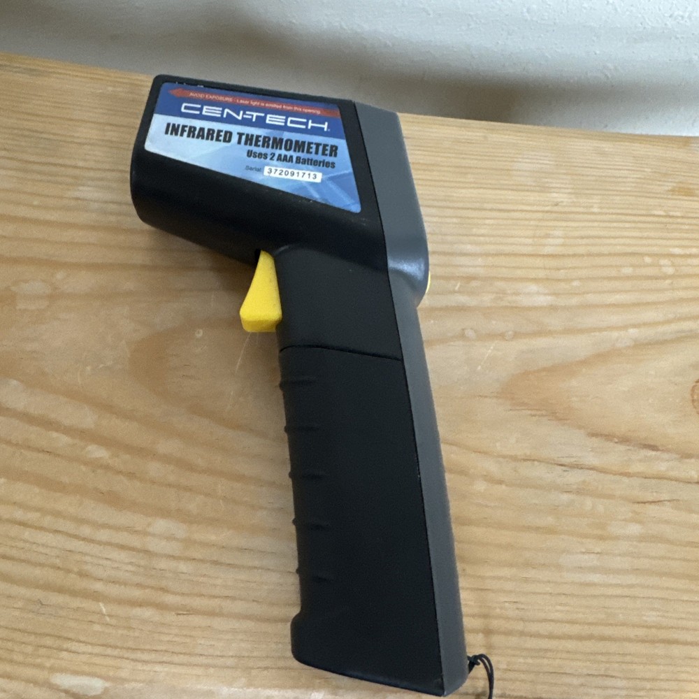 Cen-Tech Infrared Thermometer Model 96451 With Instructions