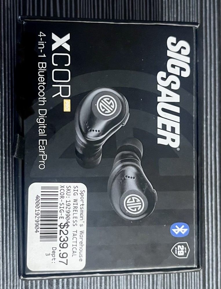Sig Sauer XCOR 4-in-1 Bluetooth Digital Ear Pro