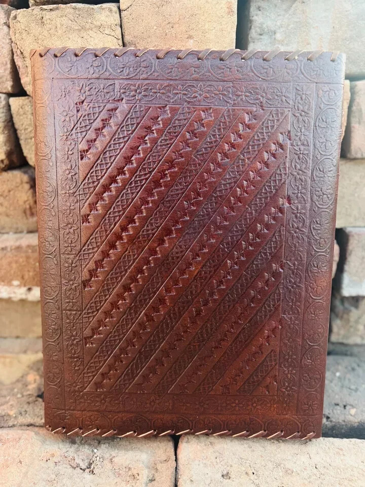 Leather Ring Binder Binder Cover Notebook Office Folder Eye Binder