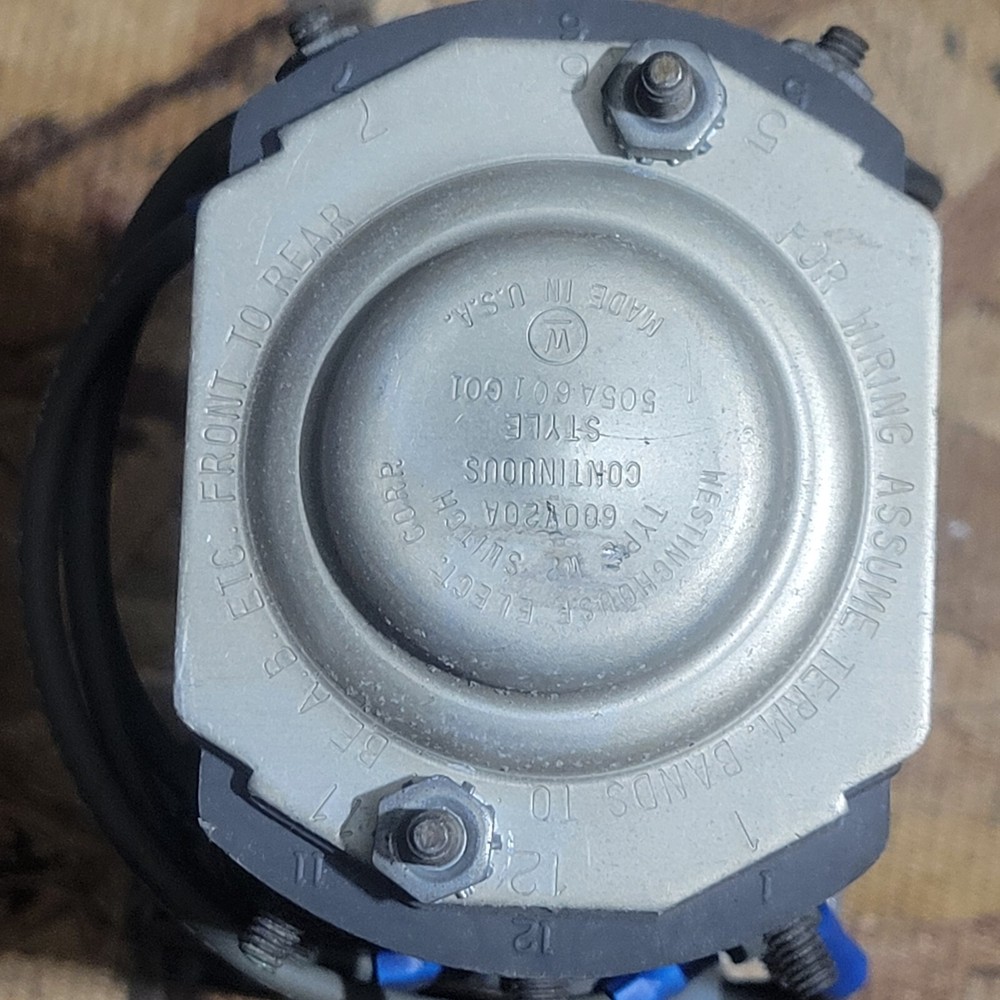 Westinghouse Np677c524h01 Ammeter Switch