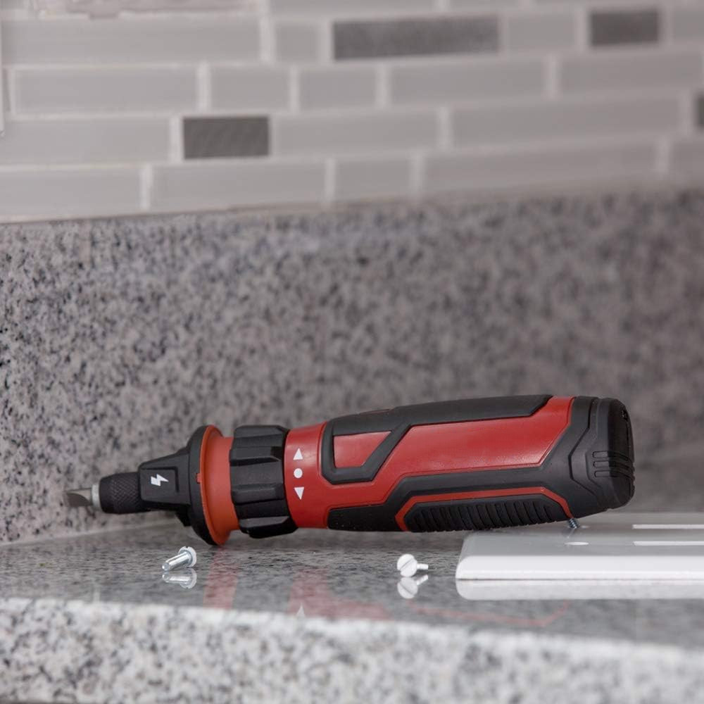 4V Cordless Electric Screwdriver Set with Circuit Sensor 45pcs Bits Tool Kit