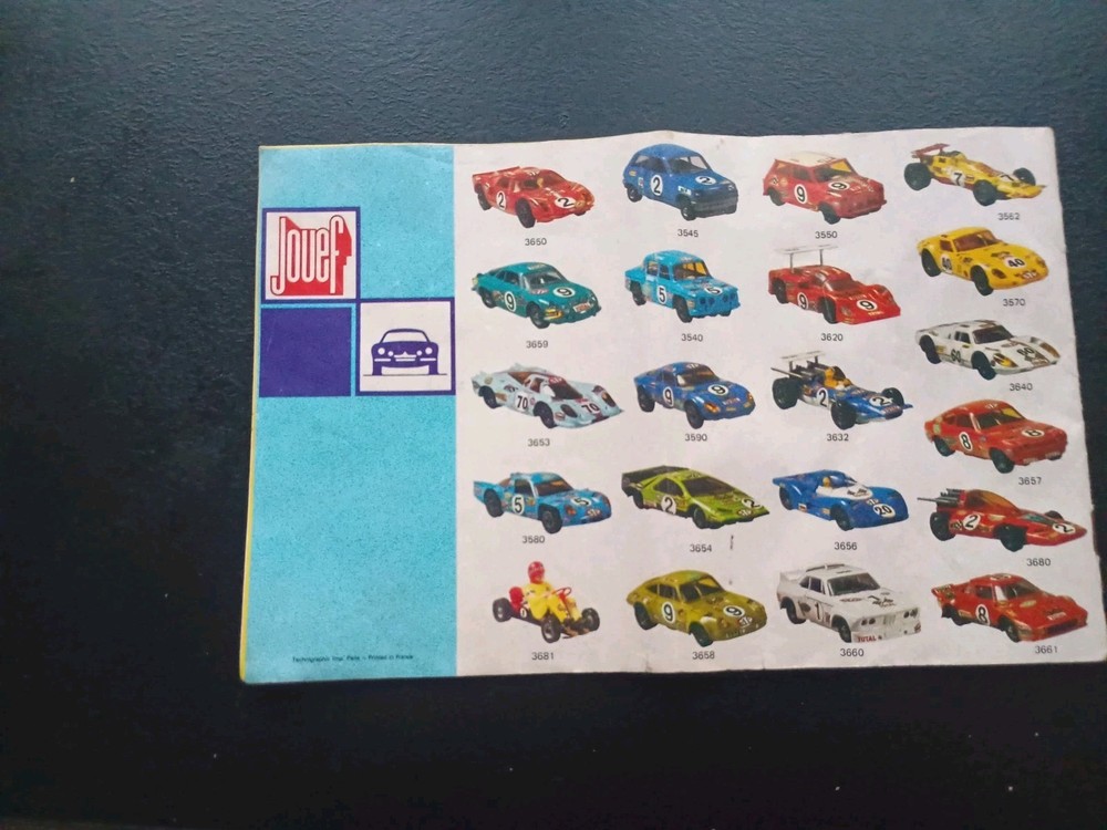 catalogue Jouef (train, car)