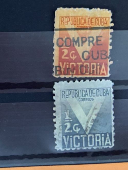 * 1CUBA STAMPS  # RA5 + RA6 USED