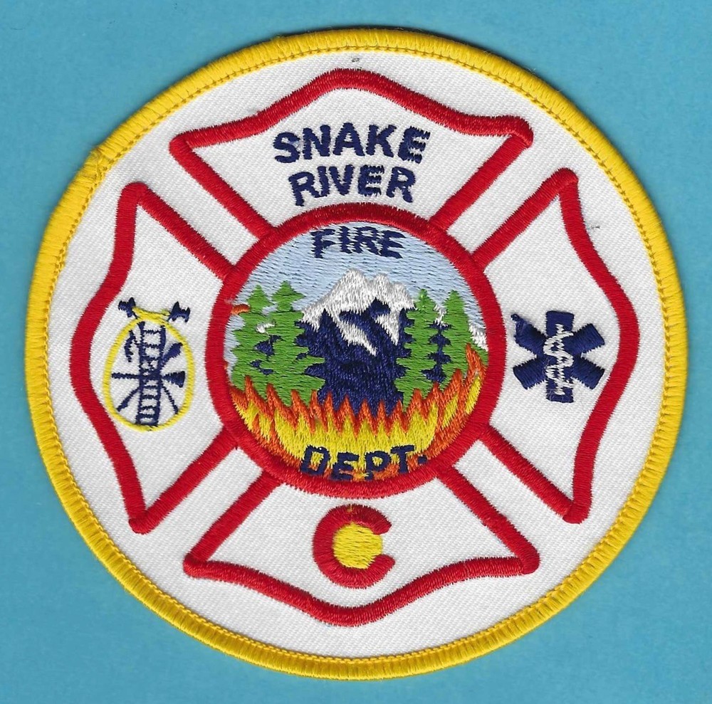 SNAKE RIVER COLORADO FIRE RESCUE PATCH