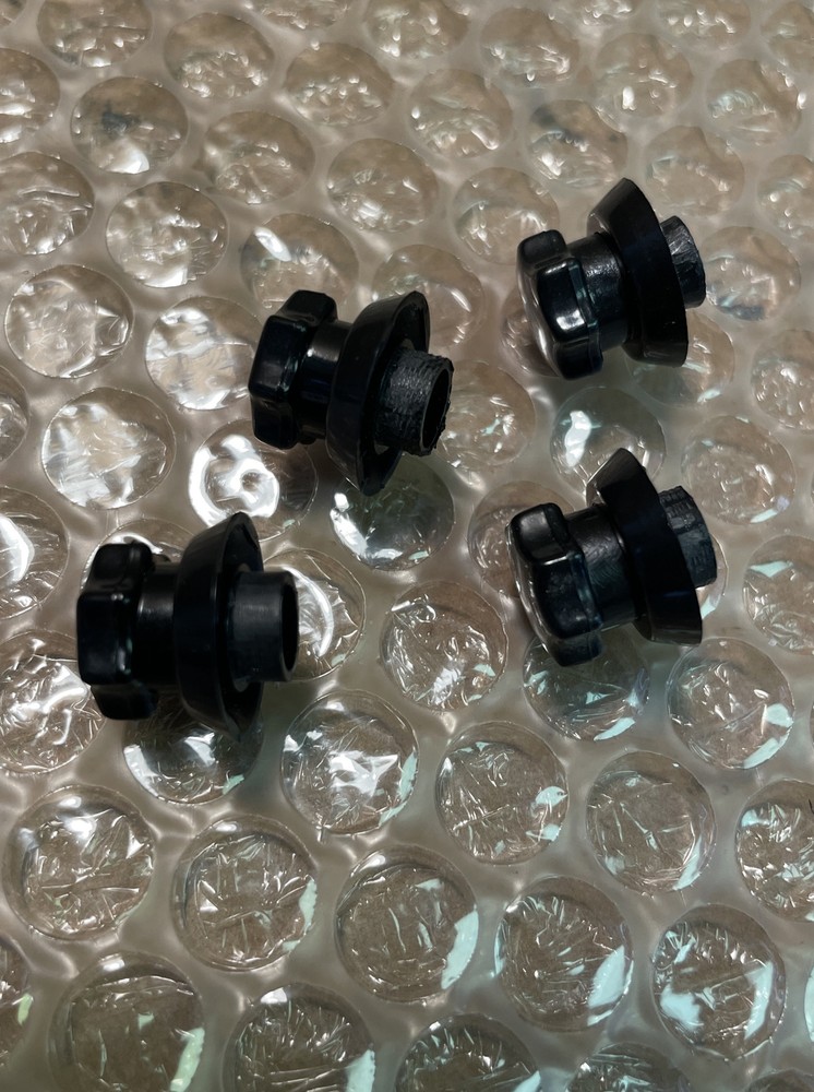 Behringer T1951 Equalizer: Lot of 4 Knobs/Dials: Input Frequency Bandwidth Level