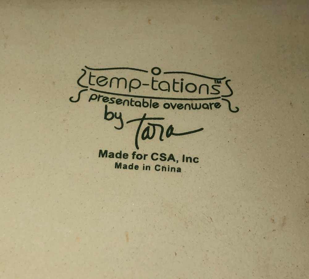 Temp-tations PRESENTABLE*SOLID GREEN*5 1/4" BAKING PAN W/PLASTIC LID*