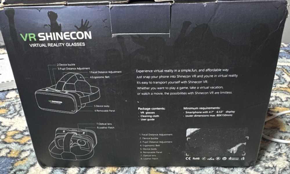 VR Shinecon Virtual Reality Glasses