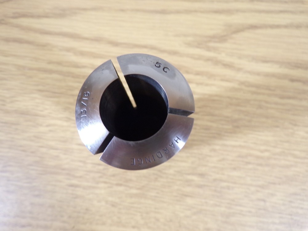 Hardinge 5C Round Smooth Collet, 13/16", Internal Thread