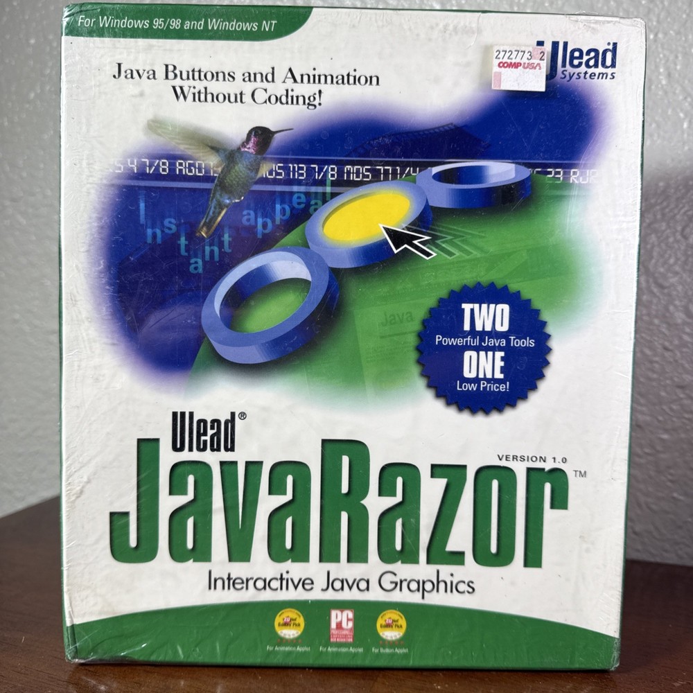 Ulead Java Razor 1.0 Interactive Java Graphics: NOS Sealed