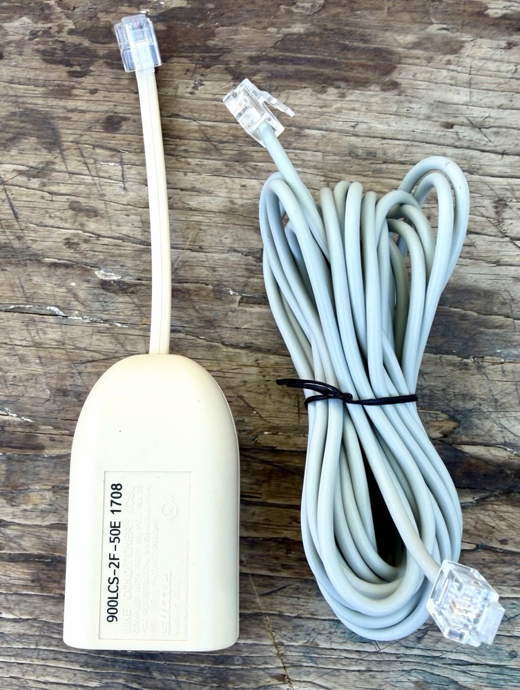 Suttle PhoneJack Splitter, In-line DSL conditioner Splitter Filter & Cord